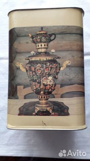 Чай 80-х годов в металлических банках