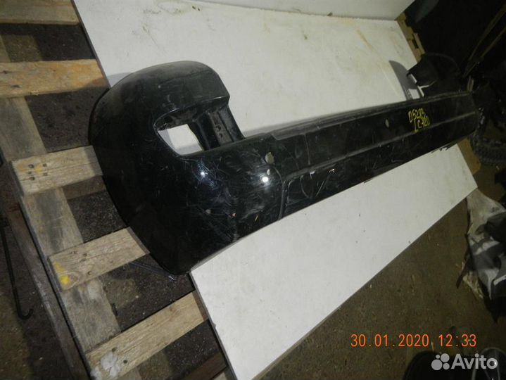 Бампер задний Toyota Land Cruiser Prado 120 2002-2