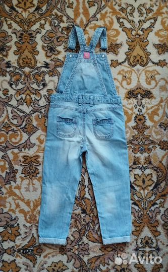 Комбинезон джинсовый