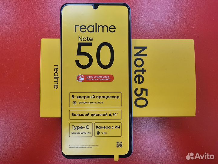 realme Note 50, 3/64 ГБ