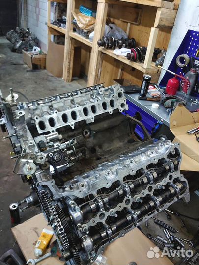 Двигатель 1VD / toyota Land Cruiser 200