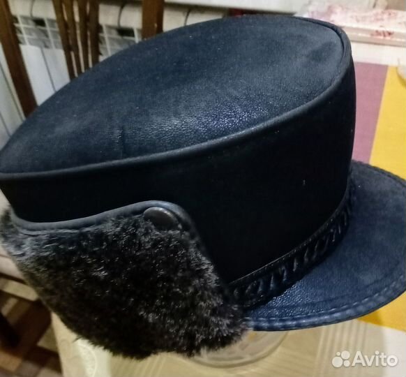 Мужские зимнии шапки норковые