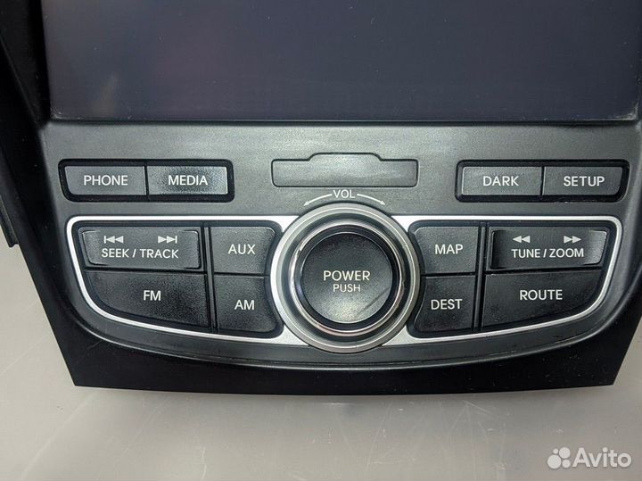 Передняя панель+ дисплей Hyundai Sonata(2009-2014)