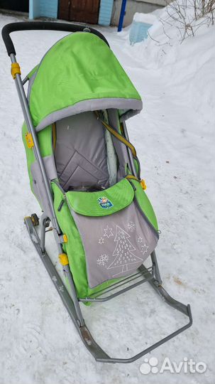 Санки коляска