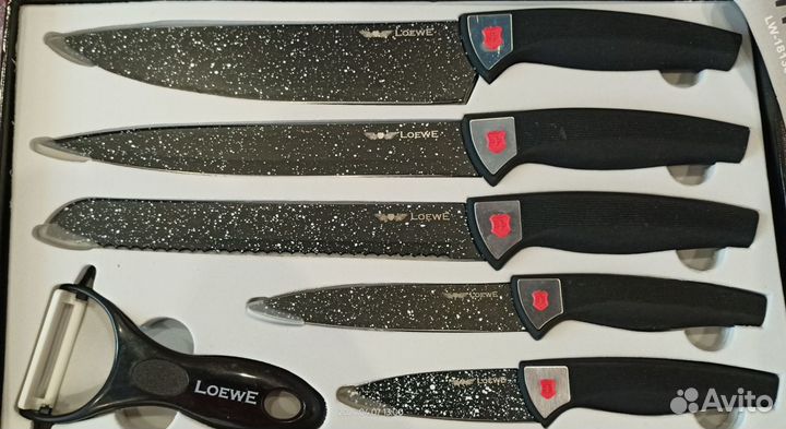 Loewe Набор кухонных ножей из 6 предметов