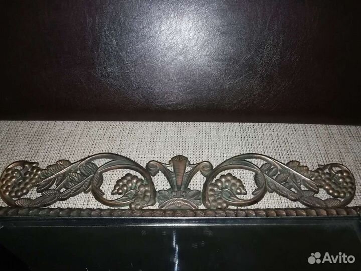 Зеркало с подсвечниками винтаж