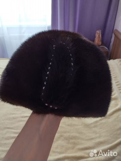 Шапка норковая новая женская