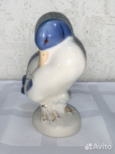 Статуэтка фарфор утка зкх
