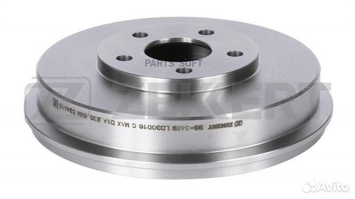 Барабан торм. задн. Subaru Impreza (GFC GC GD GG GF) 93- Forester (SF SG) 97- zekkert BS5459