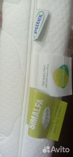 Матрас детский 120 60 plitex