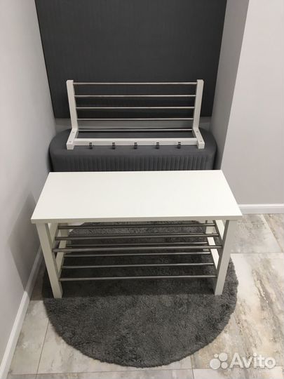 Обувница, вешалка IKEA tjusig чусиг