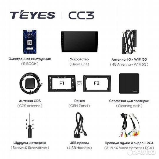 Штатная магнитола Teyes CC3 4/32 Renault Duster HM 2 (2020-2021) F2