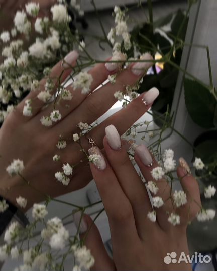 Наращивание ногтей, маникюр, коррекция