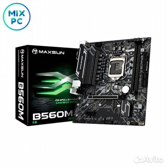 Материнская плата LGA1200 Maxsun B560M MS-Challeng