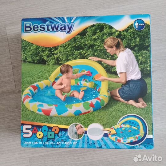 Бассейн надувной для малышей