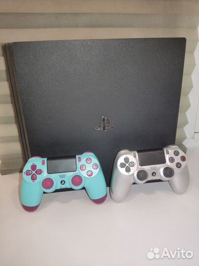 Ps4 pro 1tb + 48 игр