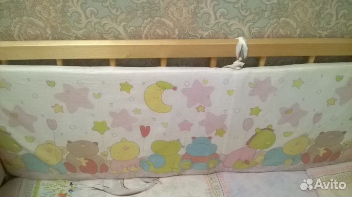 Бортик для кроватки, споки ноки