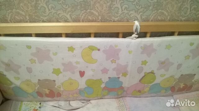 Бортик для кроватки, споки ноки