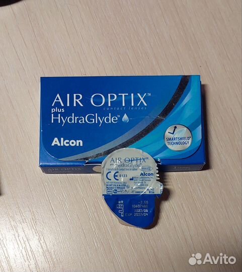 Линзы контактны air optix