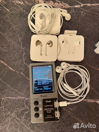 Наушники apple earpods оригинальная зарядка iPhone