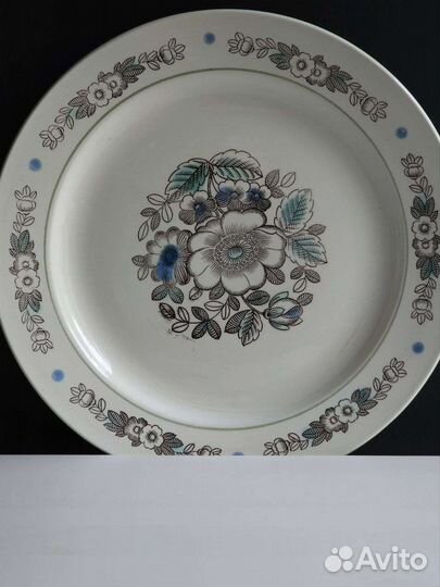 Блюдо. Пирожковая тарелка. Большая