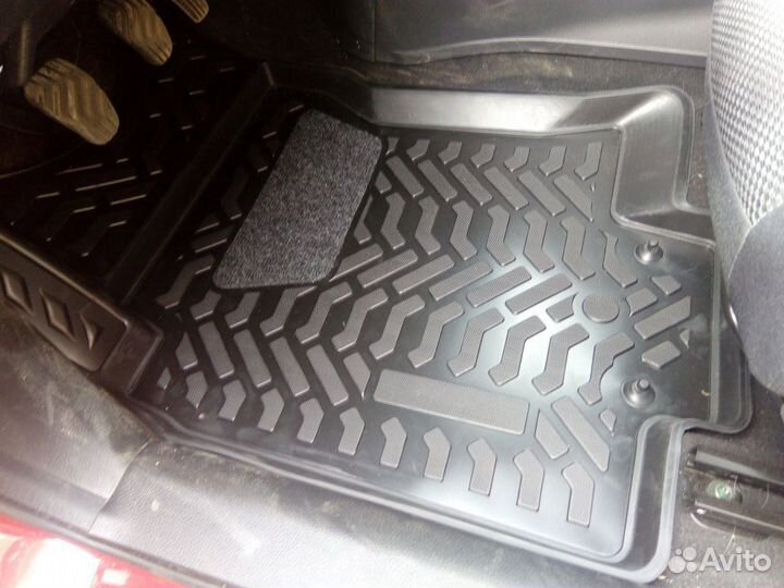 Коврики салона 3D Nissan Qashqai II 2016- РФ