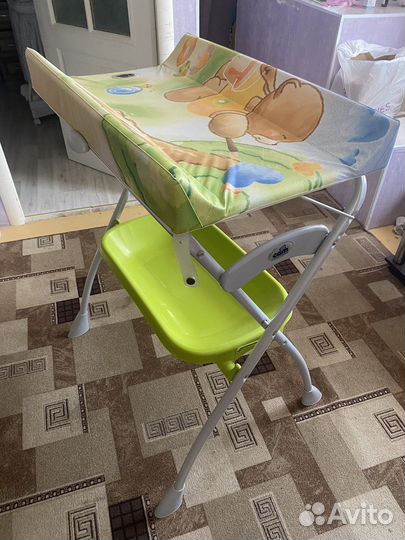 Пеленальный столик с ванночкой cam