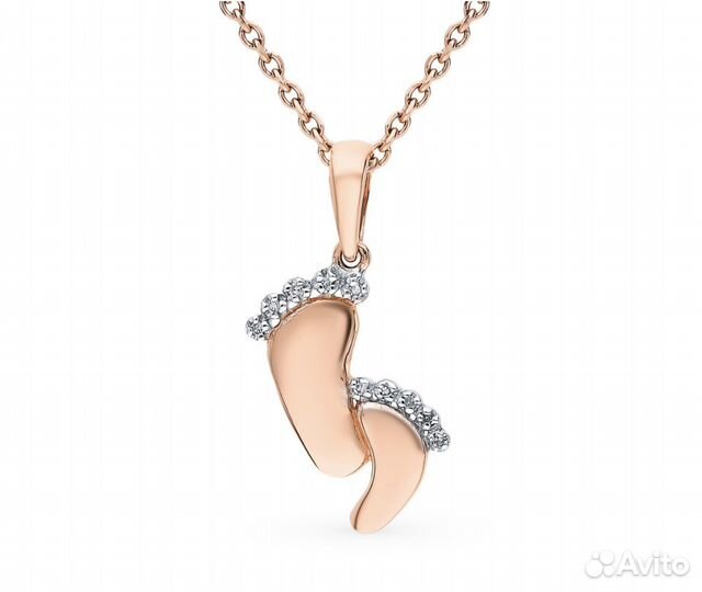 Золотая подвеска