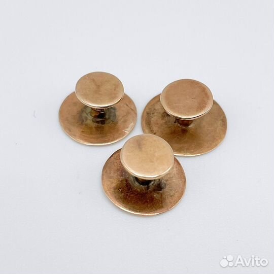 Золотые пуговицы 56 пробы нв