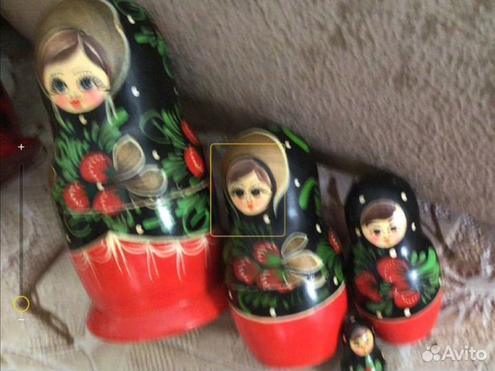 Матрешки СССР наборы из хохломы