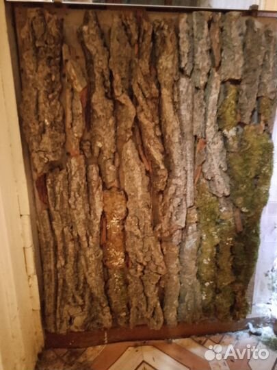 Панно из коры дуба