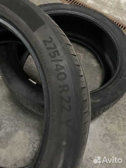 Continental PremiumContact 6 SSR 275/40 R22 107Y