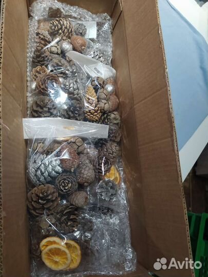 Шишки, Наборы для творчества ассорти новый год