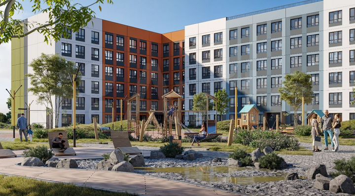 1-к. квартира, 32,3 м², 2/6 эт.