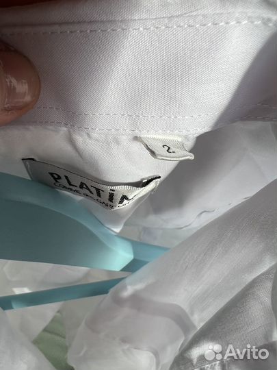 Рубашка детская белая 92