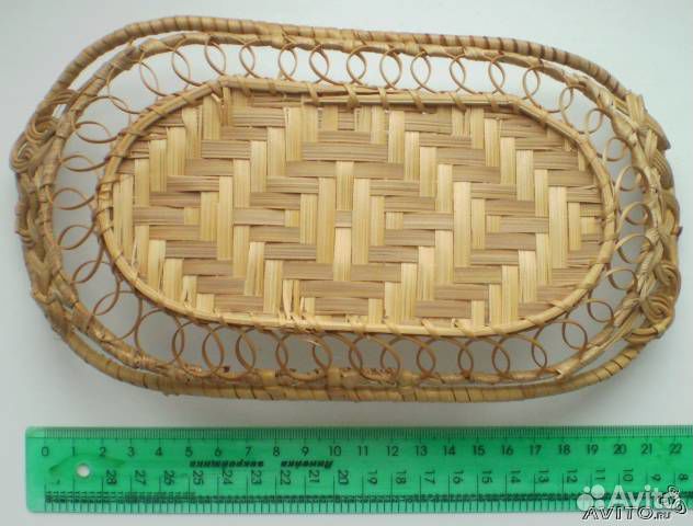 Хлебница из соломки СССР б/у