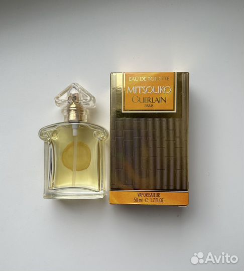 Guerlain mitsouko eau de toilette 50 мл винтаж