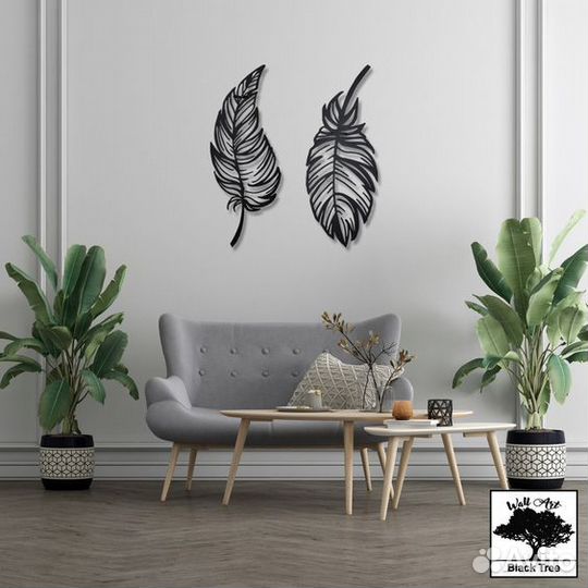 Декор для дома, перья