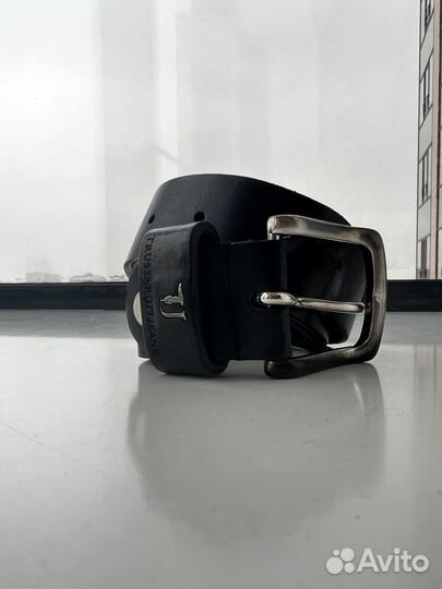 Ремень мужской Trussardi jeans, кожа, 100 см