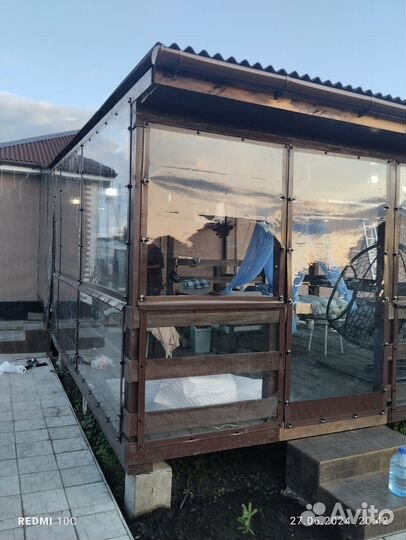 Мягкие окна пвх по вашим размерам