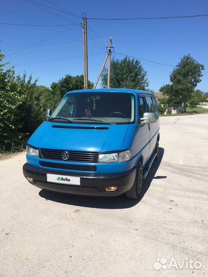 Volkswagen Transporter 2.5 МТ, 2000, 463 000 км