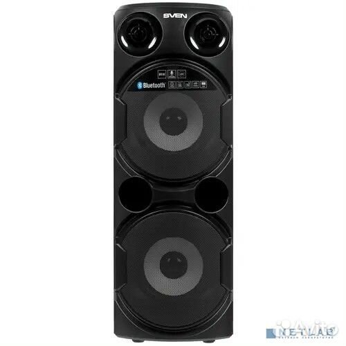 Ас PS-750, черный (80 Вт, TWS, Bluetooth, FM, USB