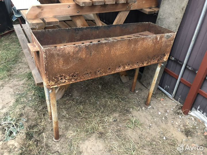 Мангал на 25 шампуров