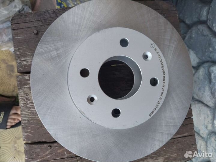 Тормозные диски на Рио