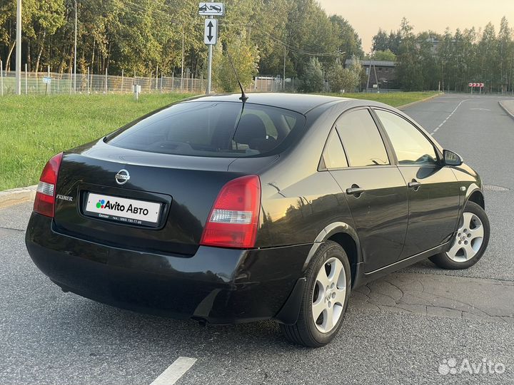 Nissan Primera 1.8 AT, 2004, 264 995 км