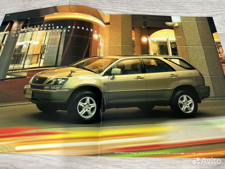 Оригинальный каталог Toyota Harrier