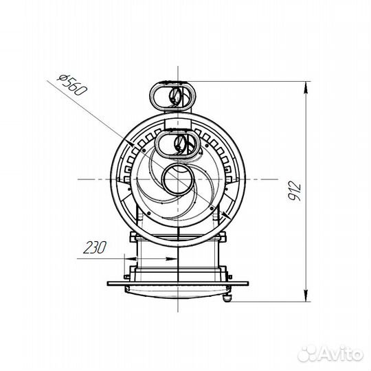 Печь банная 