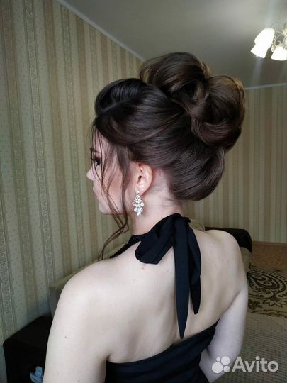 Вечерние прически,косы центр