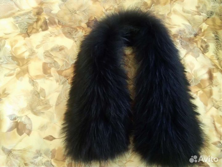 Воротник чернобурка 76 см