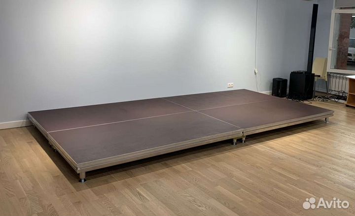 Мобильный алюминиевый подиум 2х4х0,2 м